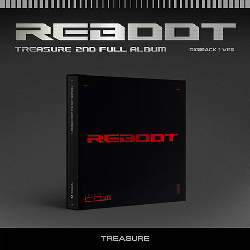 TREASURE 2ND ALBUM - REBOOT (DIGIPACK VER.)